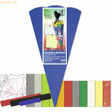 Ludwig Bähr Schultüten-Bastelset 68cm Ritter 2 Ludwig Bähr Schultüten-Bastelset 68cm Ritter 2 von Ludwig Bähr