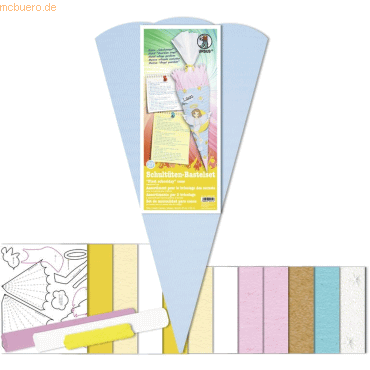 Ludwig Bähr Schultüten-Bastelset 68cm Schutzengel Ludwig Bähr Schultüten-Bastelset 68cm Schutzengel von Ludwig Bähr