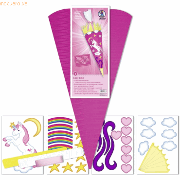 Ludwig Bähr Schultüten-Bastelset 68cm easy line Einhorn Ludwig Bähr Schultüten-Bastelset 68cm easy line Einhorn von Ludwig Bähr