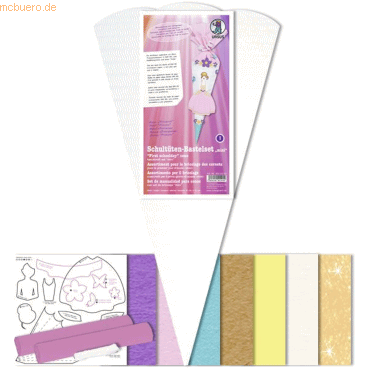 Ludwig Bähr Schultüten-Bastelset-Mini 41cm Prinzessin Ludwig Bähr Schultüten-Bastelset-Mini 41cm Prinzessin von Ludwig Bähr