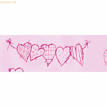 Ludwig Bähr Transparentpapier 115g/qm A4 VE=25 Blatt Heartbeat Sweethe von Ludwig Bähr