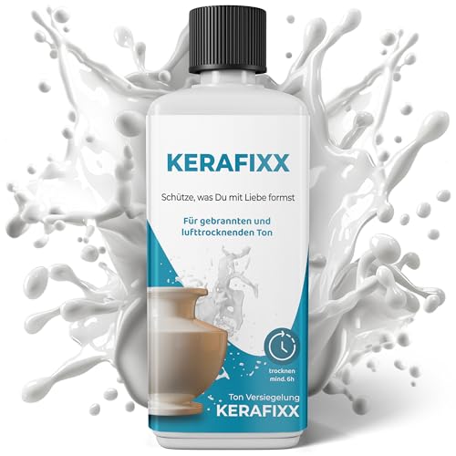 Tondicht Versiegelung 250ml – Keramik Versiegelung für Ton, Terrakotta & Beton – lösungsmittelfreie Tondicht Wasserfest für Vasen, Blumentöpfe & Schalen – Made in Germany Tondicht Versiegelung 250ml – Keramik Versiegelung für Ton, Terrakotta & Beton – lösungsmittelfreie Tondicht Wasserfest für Vasen, Blumentöpfe & Schalen – Made in Germany von Ludwig- Feuerfest