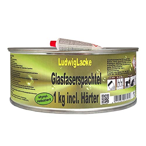 Glasfaserspachtel inclusive Härter 1 kg MHD überschritten SONDERAKTION Glasfaserspachtel inclusive Härter 1 kg MHD überschritten SONDERAKTION von LudwigLacke