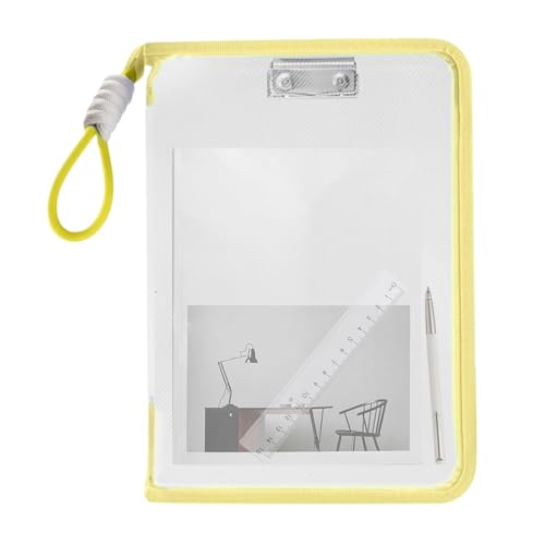 Lueear Buchhülle, Buchschutz, Reißverschlusstaschen, Schulbedarf, Schutzhülle für Dokumente, Notizbuch, Planer, Studenten, Lehrer, Kinder, Erwachsene, Reiseorganisation von Lueear