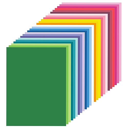 100 Blatt - 120g Tonpapier A4 Bunt, Bastelpapier Buntes Papier Druckerpapier Kopierpapier, Origami Papier - 25 Farben 100 Blatt - 120g Tonpapier A4 Bunt, Bastelpapier Buntes Papier Druckerpapier Kopierpapier, Origami Papier - 25 Farben von Luffy