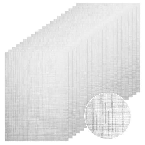 50 Blatt Struktur-Karton Tonkarton Silber, DIN A4 Bastelkarton, 250 g/㎡, Farbiges Papier für Scrapbooking, Kartenherstellung, Stanzen und andere Papierbasteleien von Luffy