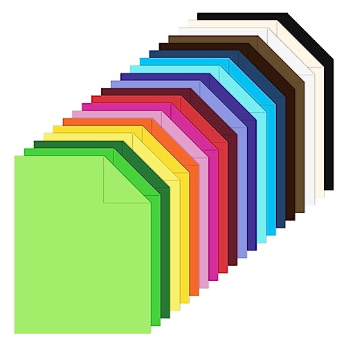 60 Blatt - Tonkarton A4, 230g/m², 20 Farben Buntes Bastelpapier, Bastelkarton, Tonpapier, Fotokarton, Buntes Pappkarton Pappe zum Basteln für DIY Bastelarbeiten Fotoalbum Scrapbooking 60 Blatt - Tonkarton A4, 230g/m², 20 Farben Buntes Bastelpapier, Bastelkarton, Tonpapier, Fotokarton, Buntes Pappkarton Pappe zum Basteln für DIY Bastelarbeiten Fotoalbum Scrapbooking von Luffy