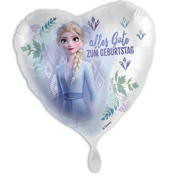 Frozen Folienballon "Alles Gute zum Geburtstag" in Herzform, 35cm x 33cm Frozen Folienballon "Alles Gute zum Geburtstag" in Herzform, 35cm x 33cm von Luftballon-Markt GmbH