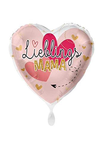 1 Folienballon Muttertag Lieblingsmama Birthday Herz rosa weiß ca 45 cm ungefüllt Ballongas geeignet 1 Folienballon Muttertag Lieblingsmama Birthday Herz rosa weiß ca 45 cm ungefüllt Ballongas geeignet von Luftballonmarkt