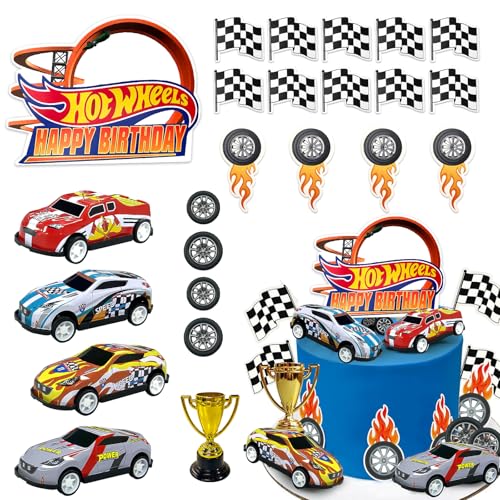 Lukinuo Rennen Auto Geburtstagskuchen Dekoration 24PCS Rennauto Kuchen Toppers Karierte Flagge Auto Kuchen Cupcake Dekorationen für für Mann Boy Kid Racing Auto Thema Geburtstagsbedarf Party Favors Lukinuo Rennen Auto Geburtstagskuchen Dekoration 24PCS Rennauto Kuchen Toppers Karierte Flagge Auto Kuchen Cupcake Dekorationen für für Mann Boy Kid Racing Auto Thema Geburtstagsbedarf Party Favors von Lukinuo