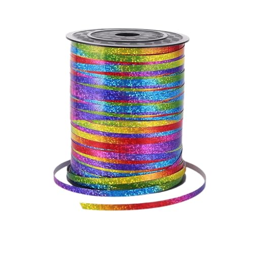 250 Yards Ringelband, 220M Geschenkband, 5mm Regenbogen-Ballonschnur, Farbverlauf, Ballonband, Weihnachtsband, für Heimwerkerkunst Handwerk, Ballonverschlüsse, Geschenk Verpackung, Hochzeitsdekoration 250 Yards Ringelband, 220M Geschenkband, 5mm Regenbogen-Ballonschnur, Farbverlauf, Ballonband, Weihnachtsband, für Heimwerkerkunst Handwerk, Ballonverschlüsse, Geschenk Verpackung, Hochzeitsdekoration von Lulullaby