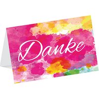 LUMA Dankeskarte Farben DIN B6 von Luma