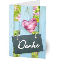 LUMA Dankeskarte Herz DIN B6 LUMA Dankeskarte Herz DIN B6 von Luma