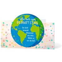 LUMA Geburtstagskarte Alles Gute zum Geburtstag bunt von Luma