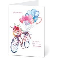 LUMA Geburtstagskarte Fahrrad DIN B6 LUMA Geburtstagskarte Fahrrad DIN B6 von Luma