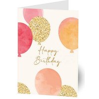 LUMA Geburtstagskarte Happy Birthday DIN B6, 1 St. von Luma