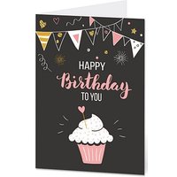 LUMA Geburtstagskarte Happy Birthday DIN B6 von Luma