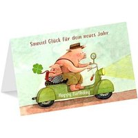 LUMA Geburtstagskarte Happy Birthday LU 2897 DIN A6, 1 St. von Luma