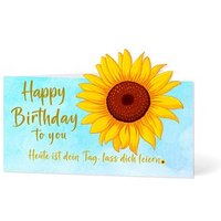 LUMA Geburtstagskarte Happy Birthday to you bunt von Luma