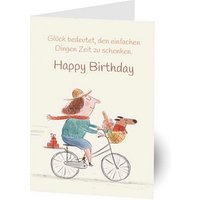 LUMA Geburtstagskarte LU 2896 DIN A6, 1 St. von Luma