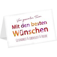 LUMA Geburtstagskarte Vom gesamten Team DIN B6, 1 St. von Luma