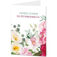 LUMA Glückwunschkarte Blumen DIN B6 von Luma