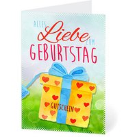 LUMA Gutschein Geschenk DIN B6 von Luma