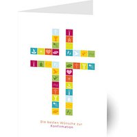 LUMA Konfirmationskarte Kreuz DIN B6 LUMA Konfirmationskarte Kreuz DIN B6 von Luma