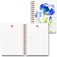 LUMA Notizbuch Blumenfreunde DIN A5 liniert, mehrfarbig Hardcover 100 Seiten LUMA Notizbuch Blumenfreunde DIN A5 liniert, mehrfarbig Hardcover 100 Seiten von Luma