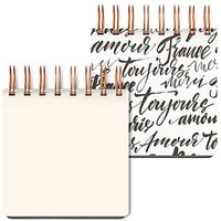 LUMA Notizbuch Mini Schrift ca. DIN A6 blanko, weiß/schwarz Hardcover 100 Seiten LUMA Notizbuch Mini Schrift ca. DIN A6 blanko, weiß/schwarz Hardcover 100 Seiten von Luma