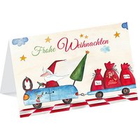 LUMA Weihnachtskarte Nikolaus DIN B6 von Luma