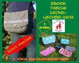 Tasche Deckel-wechsel-Dich von Lumali