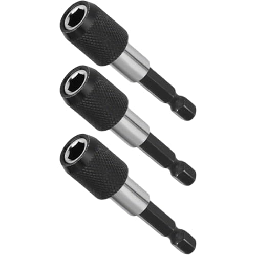 Lumi Zenva 3 Stück Magnetischer Bithalter Schnellwechsel Bithalter 1/4" 60 mm für Bohrmaschine Schraubendreher Bit Adapter Bit Halter Lumi Zenva 3 Stück Magnetischer Bithalter Schnellwechsel Bithalter 1/4" 60 mm für Bohrmaschine Schraubendreher Bit Adapter Bit Halter von Lumi Zenva
