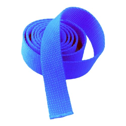 LuminaCreek 20 mm, 25 mm, 38 mm, 50 mm breites Baumwollgurtband, 10 Yards/Lot(Blue,20 MM) von LuminaCreek