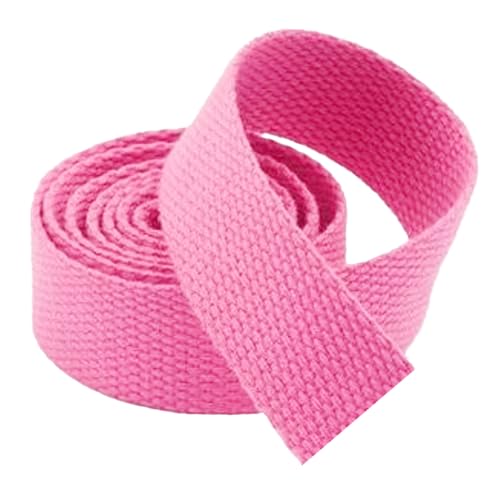 LuminaCreek 20 mm, 25 mm, 38 mm, 50 mm breites Baumwollgurtband, 10 Yards/Lot(Pink,50 mm) von LuminaCreek