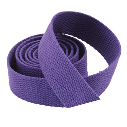 LuminaCreek 20 mm, 25 mm, 38 mm, 50 mm breites Baumwollgurtband, 10 Yards/Lot(Purple,25 MM) von LuminaCreek