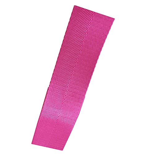 LuminaCreek 25 mm 38 mm, Fischgräten-Twill-Polstergurtbänder for Taschen(Rosered,25MM x 5Yards) von LuminaCreek