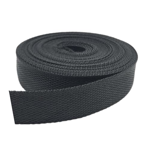 LuminaCreek 38 mm, leichtes Polypropylenband for Taschen und Rucksäcke(Black,38MM x 5 Yard) von LuminaCreek