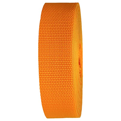 LuminaCreek 38 mm, leichtes Polypropylenband for Taschen und Rucksäcke(Orange,38MM x 10 Yard) von LuminaCreek