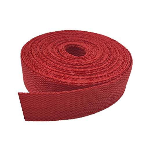 LuminaCreek 38 mm, leichtes Polypropylenband for Taschen und Rucksäcke(Red,38MM x 5 Yard) von LuminaCreek