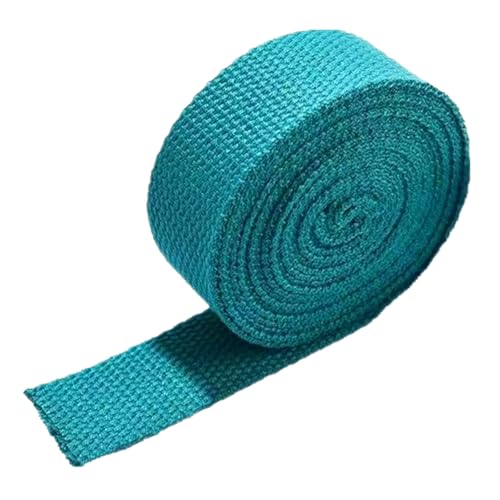 LuminaCreek 38MM, Baumwollgurtband for Taschengurt, Taschengriffe, Tragetaschengurtband, Herstellung von Outdoor-Zubehör, dick 1,3 mm(Lake Blue,5 Yard) von LuminaCreek