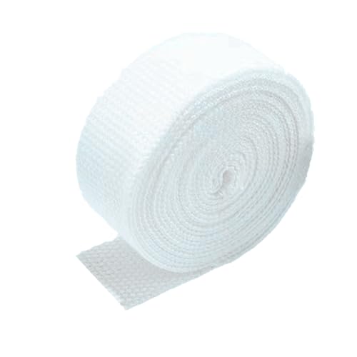 LuminaCreek 38MM, Baumwollgurtband for Taschengurt, Taschengriffe, Tragetaschengurtband, Herstellung von Outdoor-Zubehör, dick 1,3 mm(White,10 Yard) von LuminaCreek