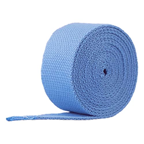 LuminaCreek Baumwolle for Taschengriffe, Umreifungsbänder, 50 mm x 5, 10, 20 Yards(Sky Blue,50mm x 20Yards) von LuminaCreek