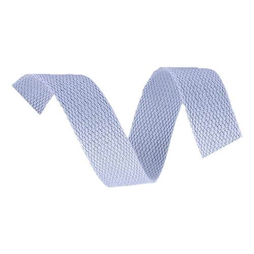 LuminaCreek Baumwollgurtband for Taschengurte 25 mm 38 mm, Rucksackgurtband, Nähband, DIY-Zubehör, 10 Yards/Los(Light Grey,38 MM) von LuminaCreek