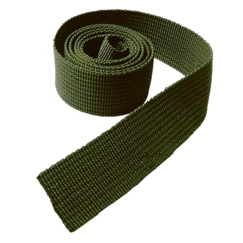 LuminaCreek Leichte PP-Gurte aus Polypropylen for Taschen, Nähen, DIY-Zubehör, 10 Yards/Los(ArmyGreen,50 mm) von LuminaCreek