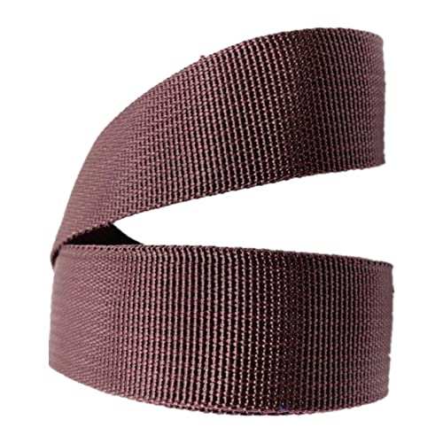 LuminaCreek Leichte PP-Gurte aus Polypropylen for Taschen, Nähen, DIY-Zubehör, 10 Yards/Los(Coffee,25 MM) von LuminaCreek