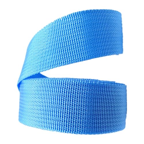 LuminaCreek Leichte PP-Gurte aus Polypropylen for Taschen, Nähen, DIY-Zubehör, 10 Yards/Los(Lightblue,20 MM) von LuminaCreek