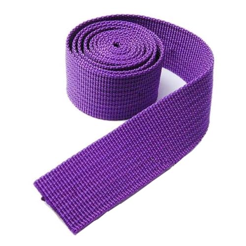 LuminaCreek Leichte PP-Gurte aus Polypropylen for Taschen, Nähen, DIY-Zubehör, 10 Yards/Los(Purple,50 mm) von LuminaCreek