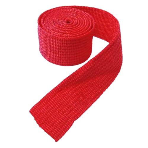 LuminaCreek Leichte PP-Gurte aus Polypropylen for Taschen, Nähen, DIY-Zubehör, 10 Yards/Los(Red,20 MM) von LuminaCreek