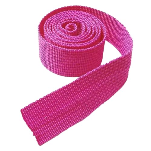 LuminaCreek Leichte PP-Gurte aus Polypropylen for Taschen, Nähen, DIY-Zubehör, 10 Yards/Los(Rosered,20 MM) von LuminaCreek